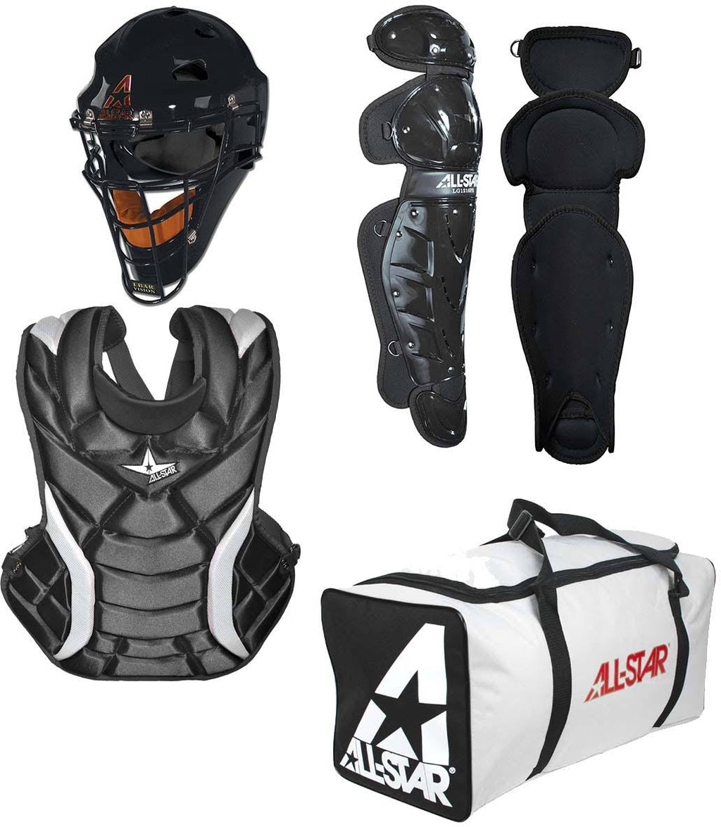 Black Fastpitch Catcher's Set R422210