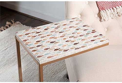 Gold Metal Accent C Table S6341