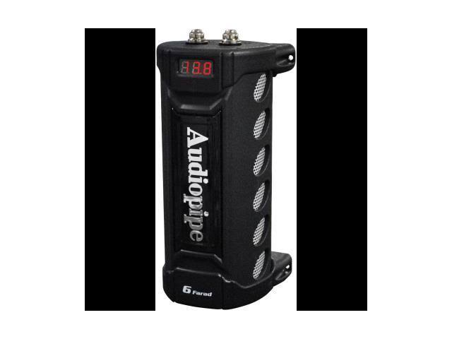 Black 6 Farad Capacitor with Digital Display H191