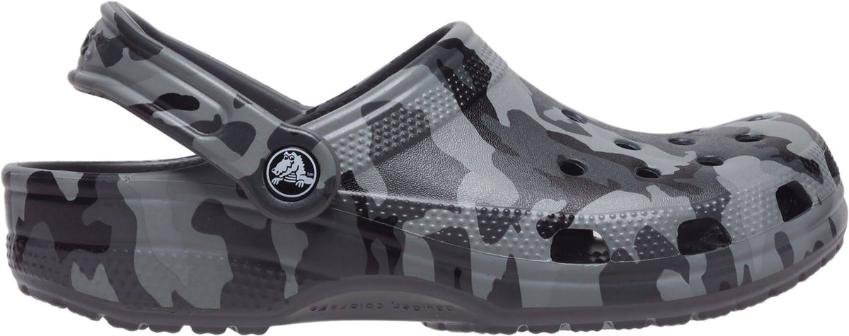 Gray Camo Clogs S25385