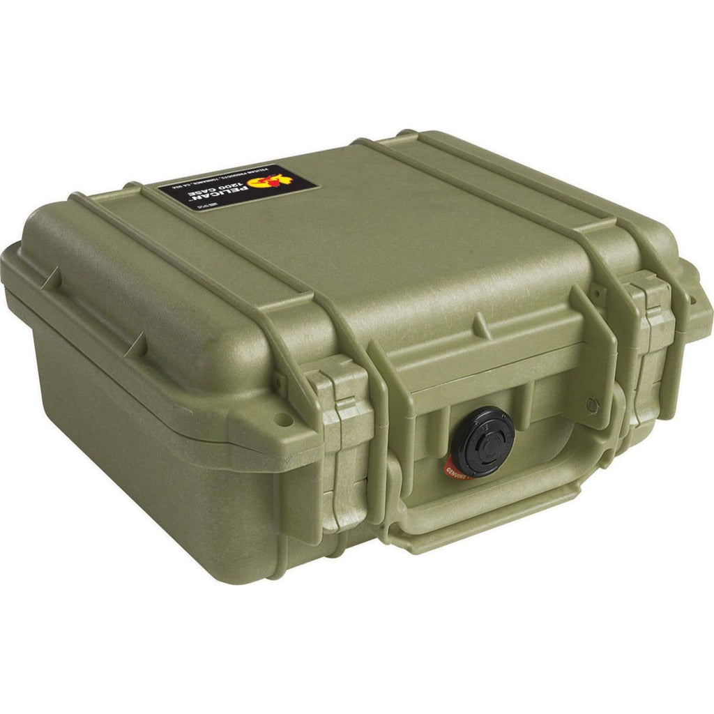 Small Shipping Case with Foam Olive Drab Green N5279
