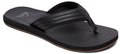 Solid Black Sandals L3573