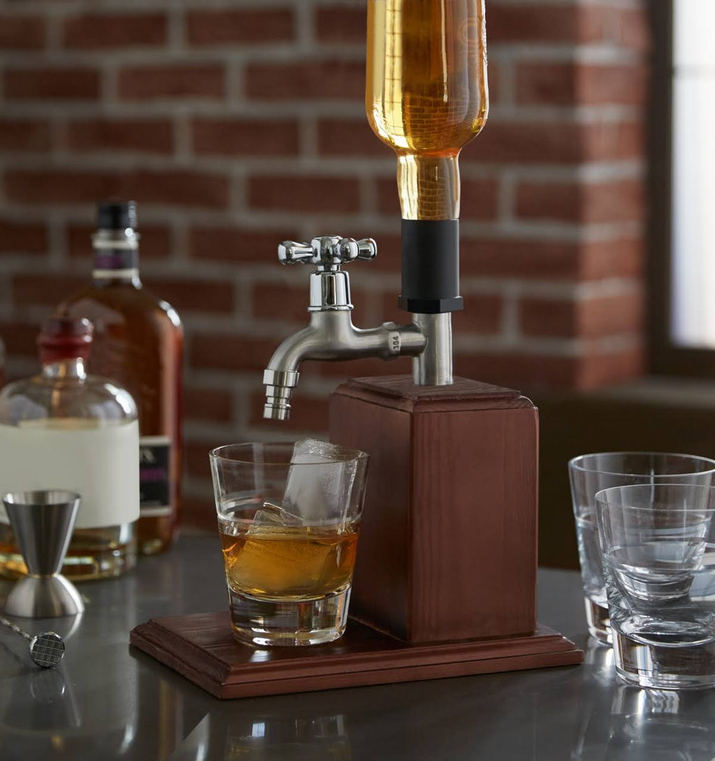 Vintage Wood Drink Dispenser Z36188