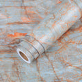 160 x 36 Inch Taupe Marble Peel and Stick Contact Paper J63213