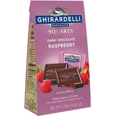 Dark Chocolate Raspberry Squares Case of 6 V729421