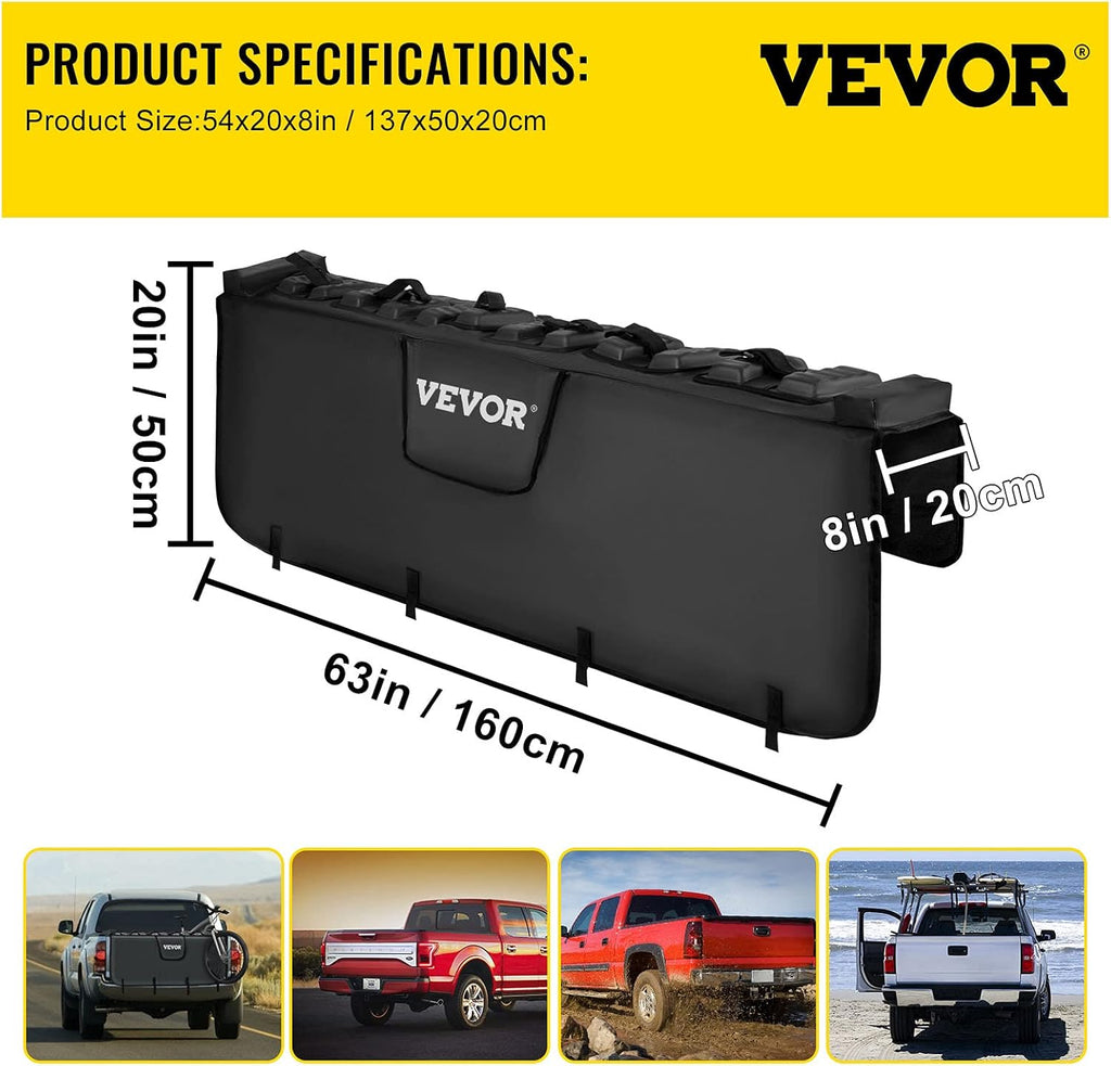 63 Wide Tailgate Bike Pad for 6 Bikes P804