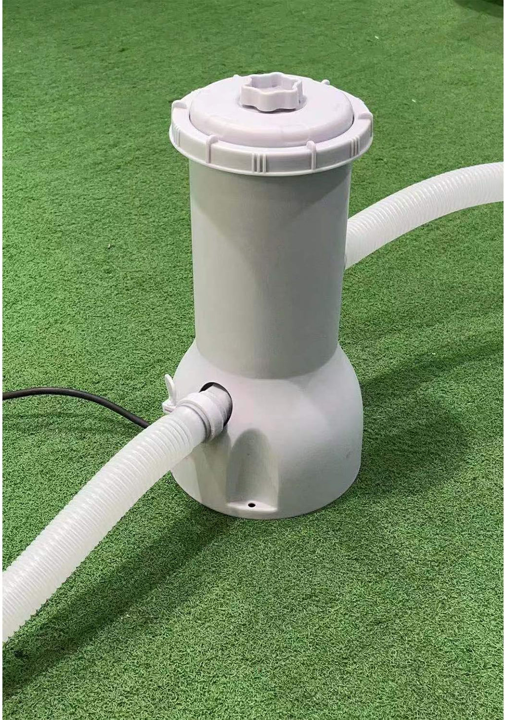 800 GPH Above Ground Swimming Pool Filter Cartridge Pump with 32 mm Hoses Q698143