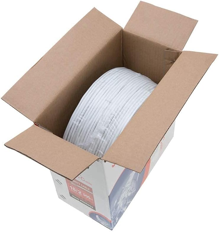 18/2 Stranded Unshielded Security Wire 500ft V14496