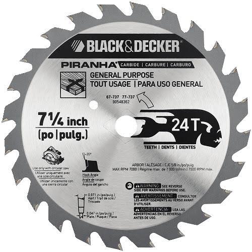 24T Carbide Blade 7-1/4 V194