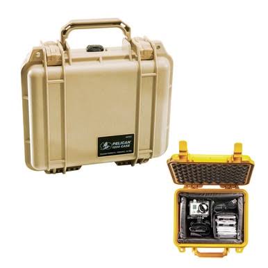 Small Shipping Case with Foam Olive Drab Green N5279