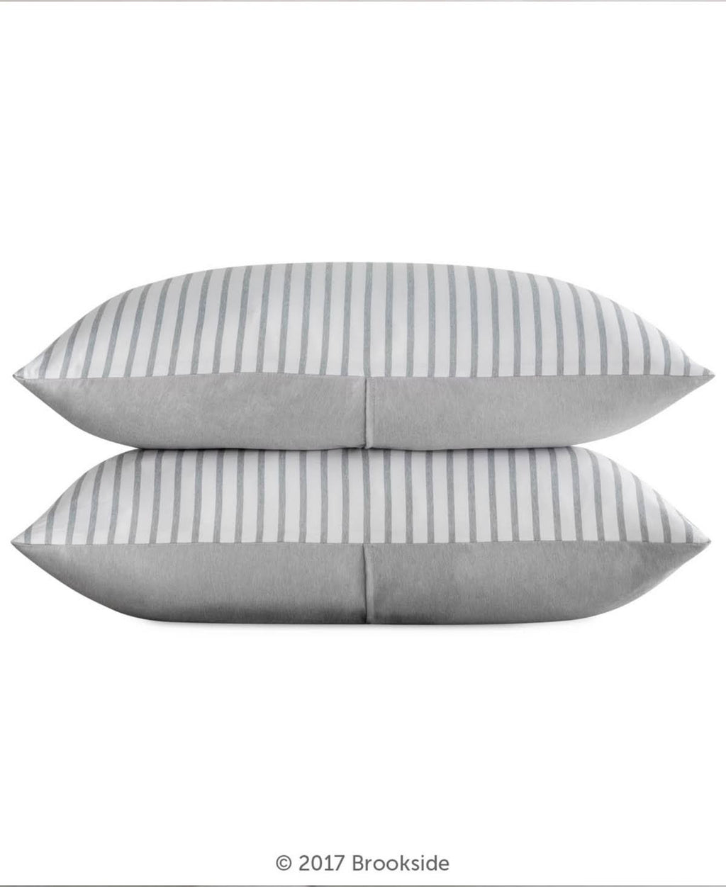 Striped Reversible Chambray Down Alternative Comforter Set Twin XL O99941