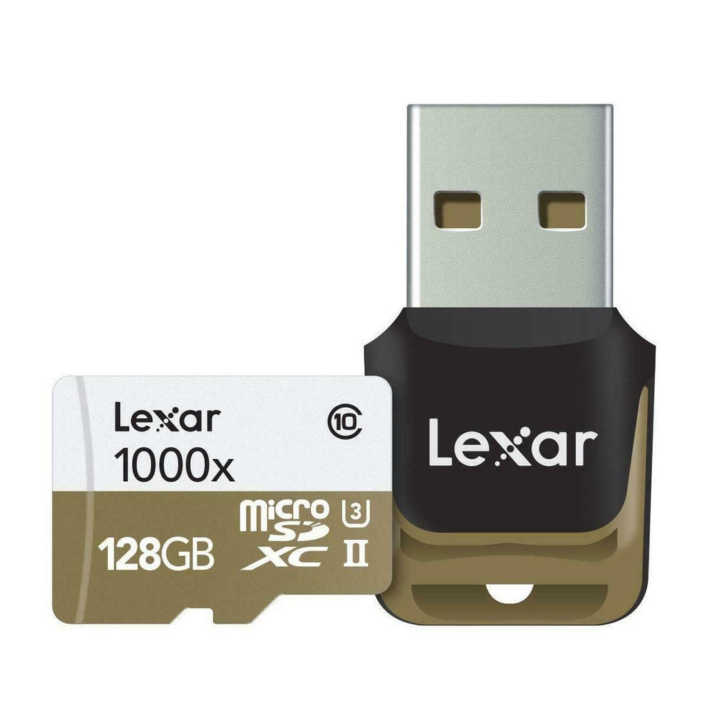 128 GB MicroSDXC Memory Card with Card Reader N3215
