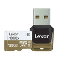 128 GB MicroSDXC Memory Card with Card Reader N3215