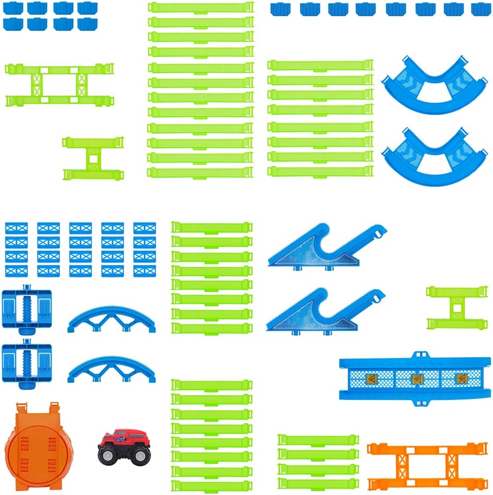 45 Pcs Race Car Track with 1 Car W744177