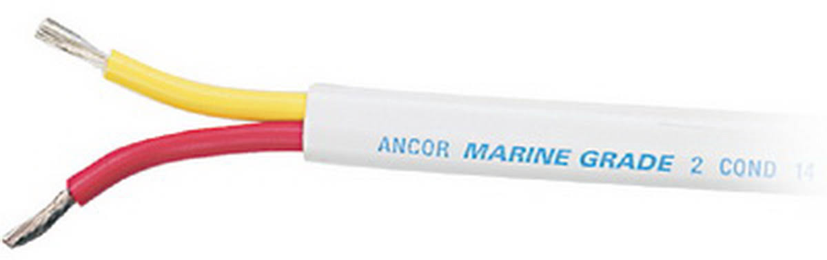 8/2 AWG Red/Yellow Flat Duplex Cable C197343