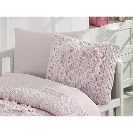 6 Piece Crib Bedding Set Beige M47378