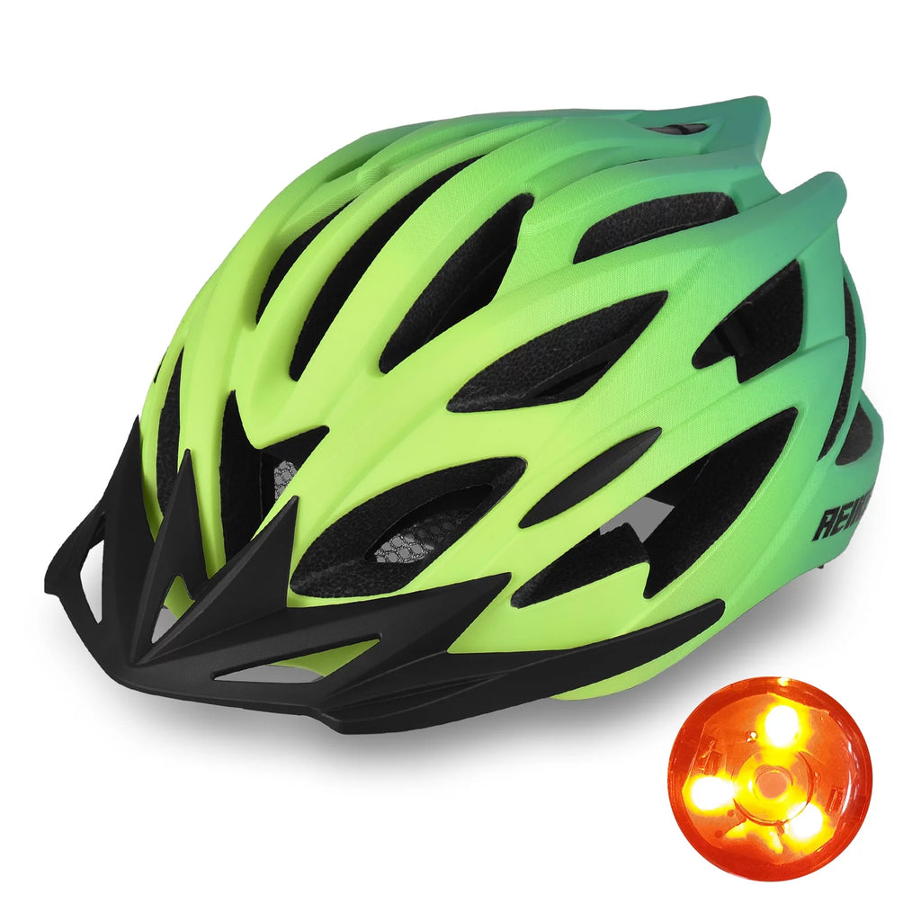 Lightweight Bicycle Helmet with LED Light Q58904