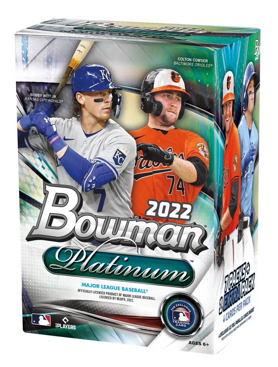 Bowman Platinum Baseball Trading Cards Blaster Box A54418