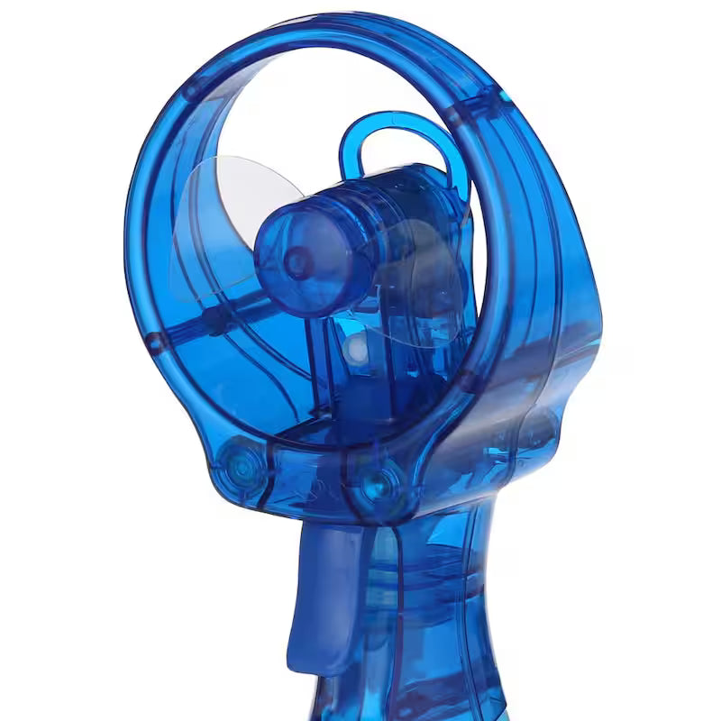 3 in. Water Misting Personal Fan in Blue N22018