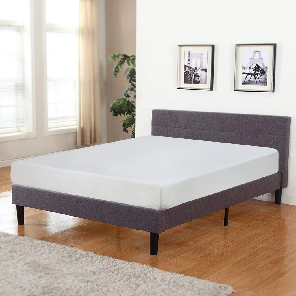 Queen 8 Inch Gel Memory Foam Medium Firm Mattress I163
