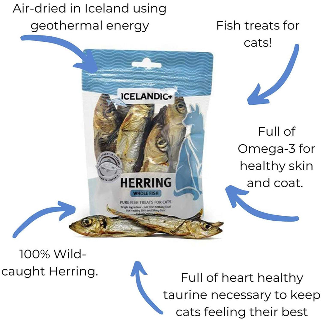 Herring Whole Fish Cat Treats T417