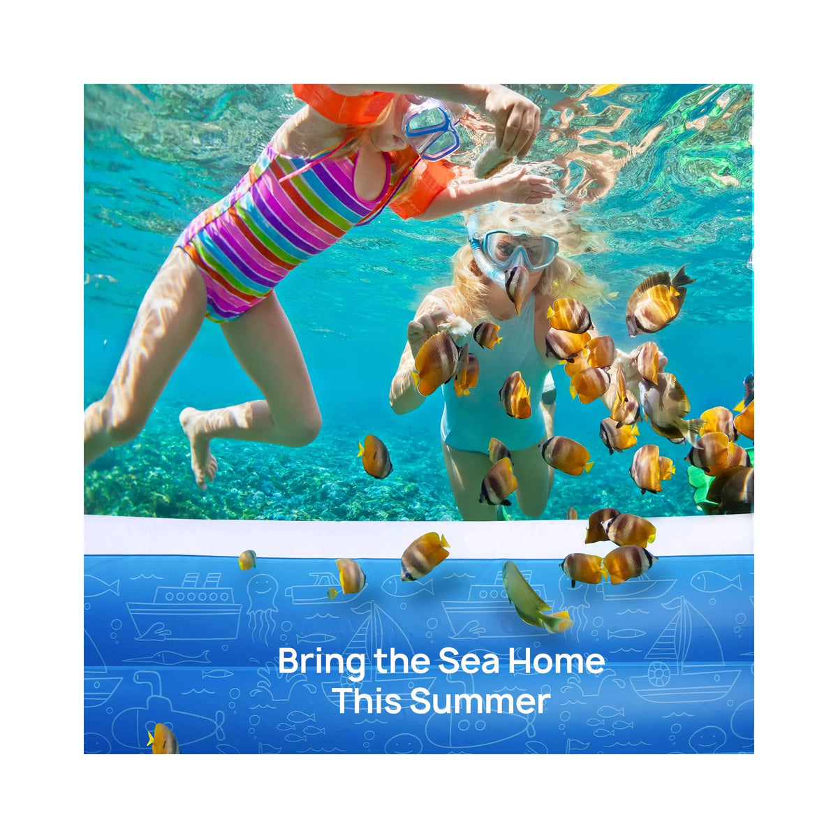 Rectangular Thickened Inflatable Pool Y25051