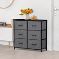 6 Drawer Fabric Storage Dresser I4125