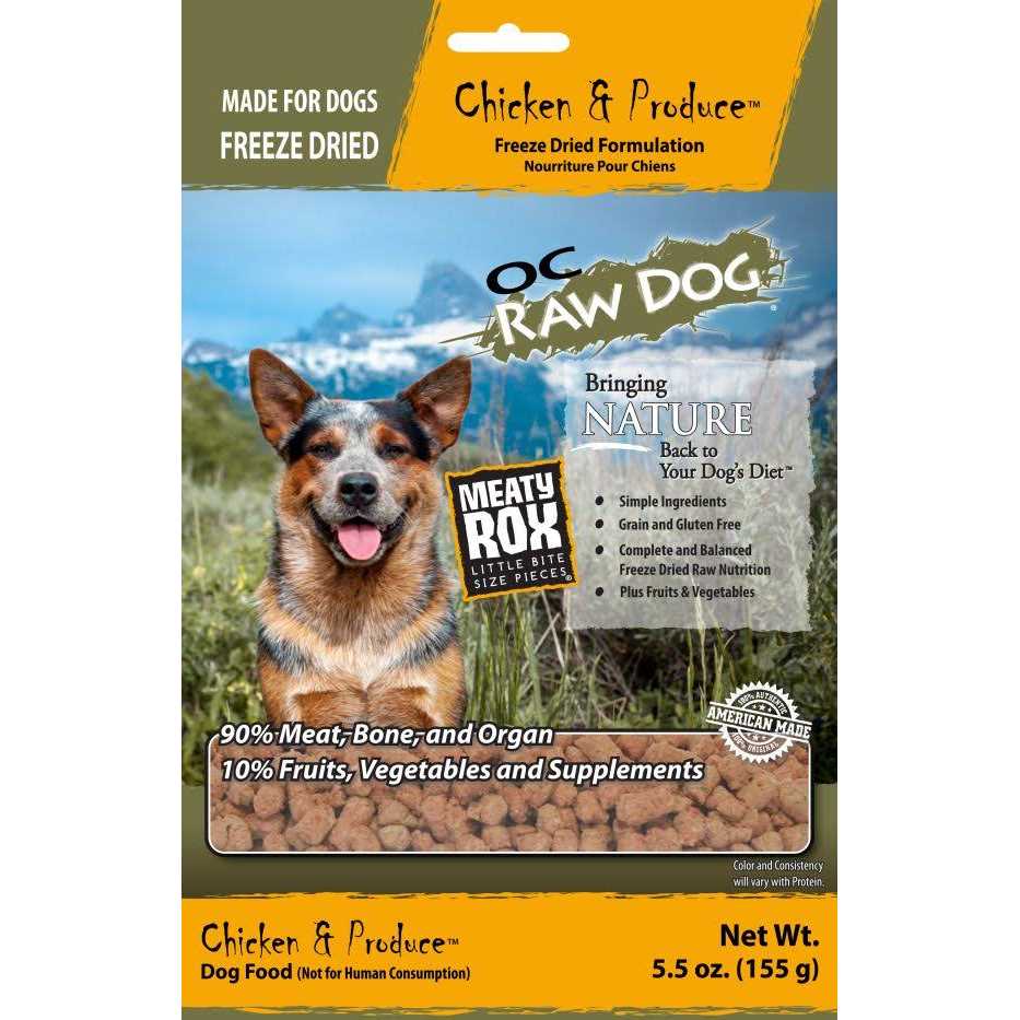 Freeze-Dried Chicken Dog Food C624