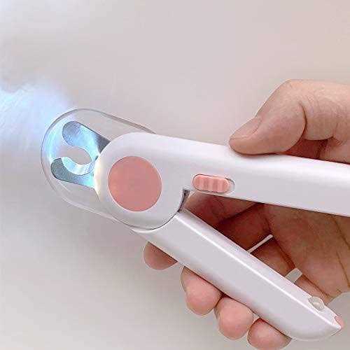 Dog Nail Clippers and Trimmers with Safety Guard and LED Light C602793