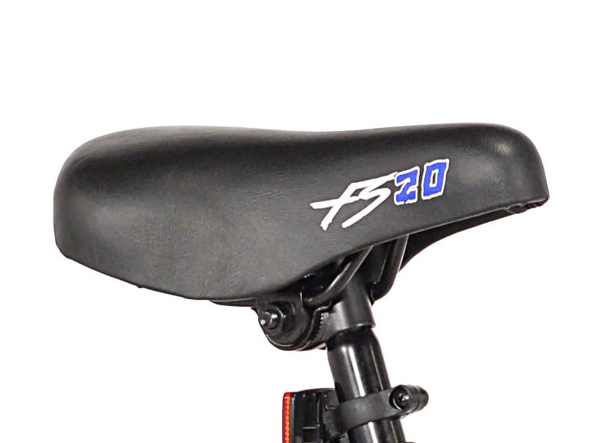 20 Boy's BMX Child Bike Black/Blue V91127