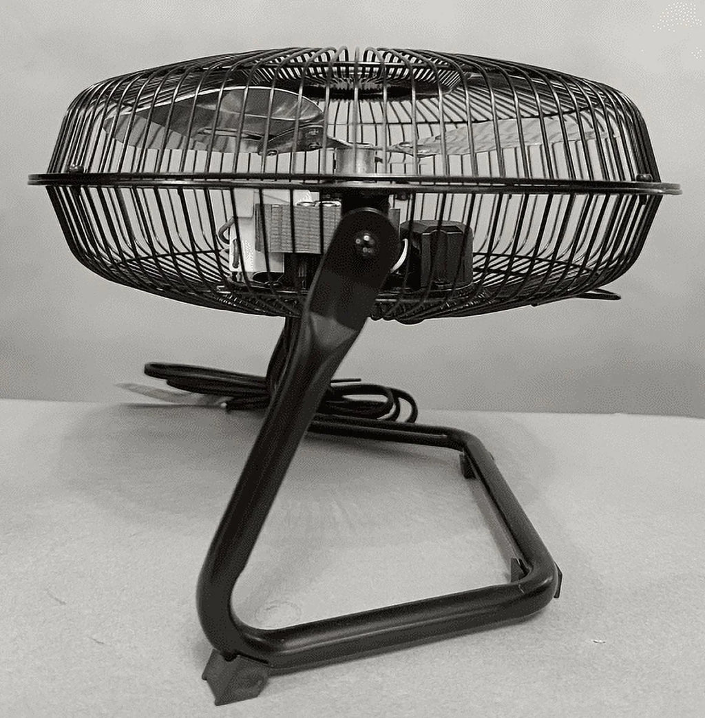 9 in 3 Speed High Velocity Steel Floor Fan E874042