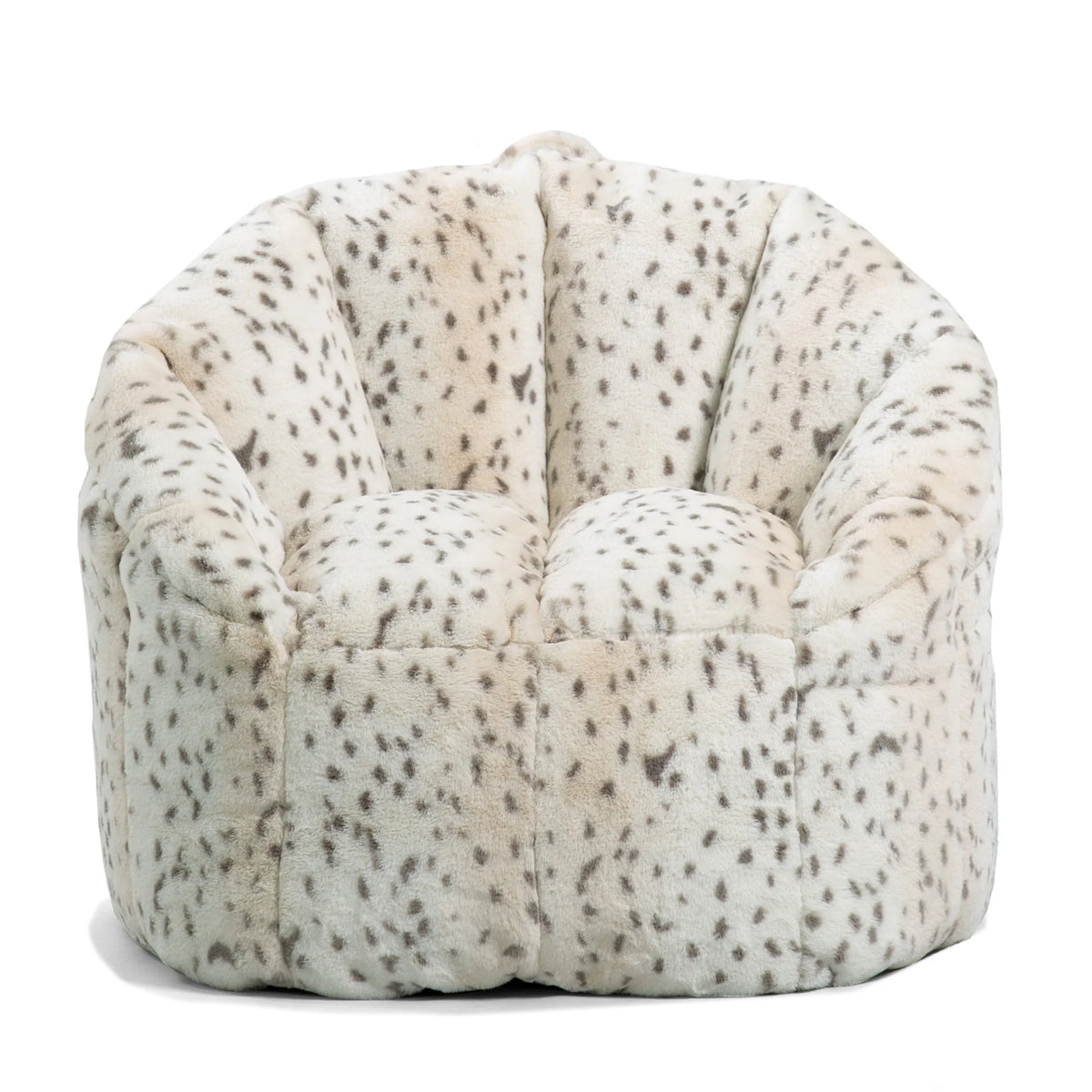 Leopard Print Super Soft Fur Bean Bag Chair M37969