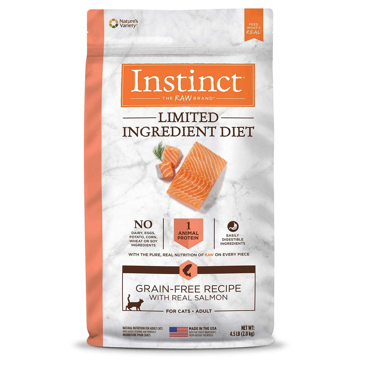 Grain Free Salmon Dry Cat Food O27698