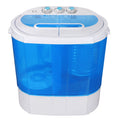 Portable Compact 10lbs Washer Blue White J5135