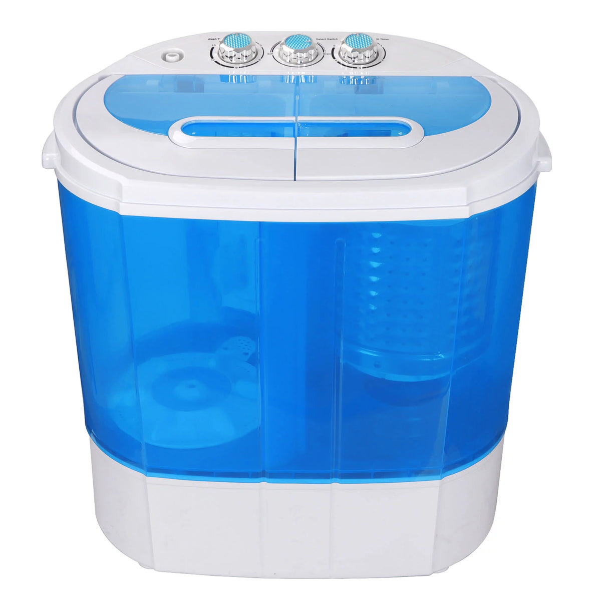 Portable Compact 10lbs Washer Blue White J5135