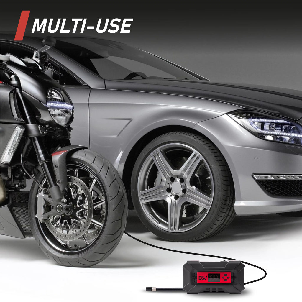 Compact Tire Inflator Air Pump 12V DC 150PSI V504688