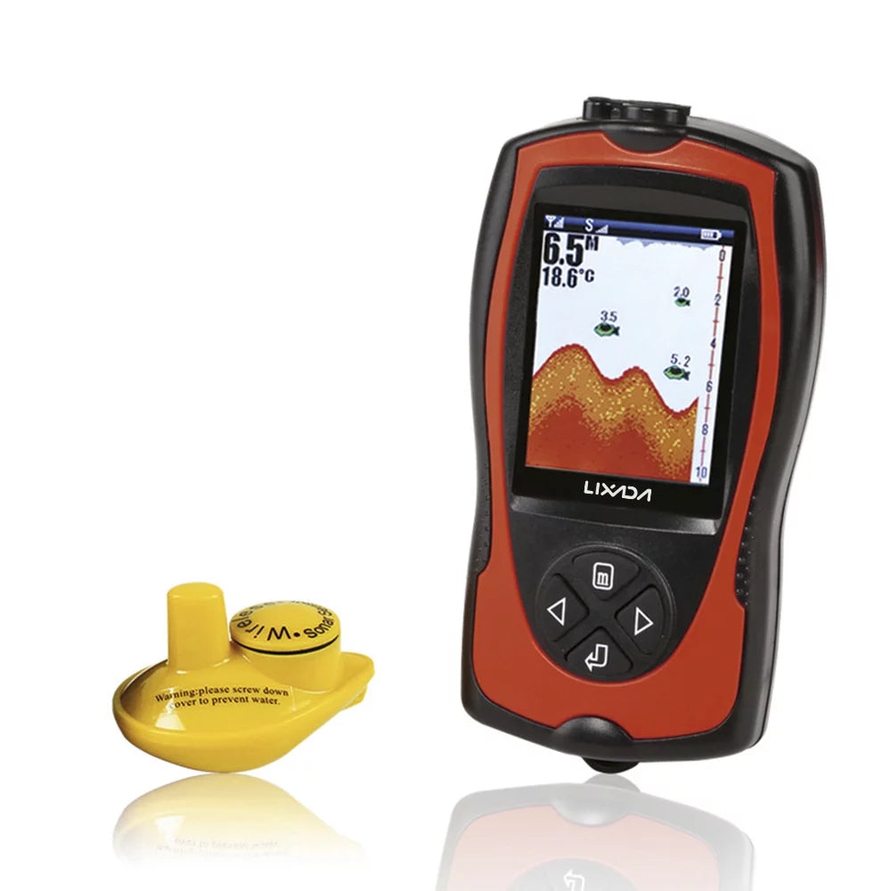 Portable Rechargeable LCD Fish Finder X62803