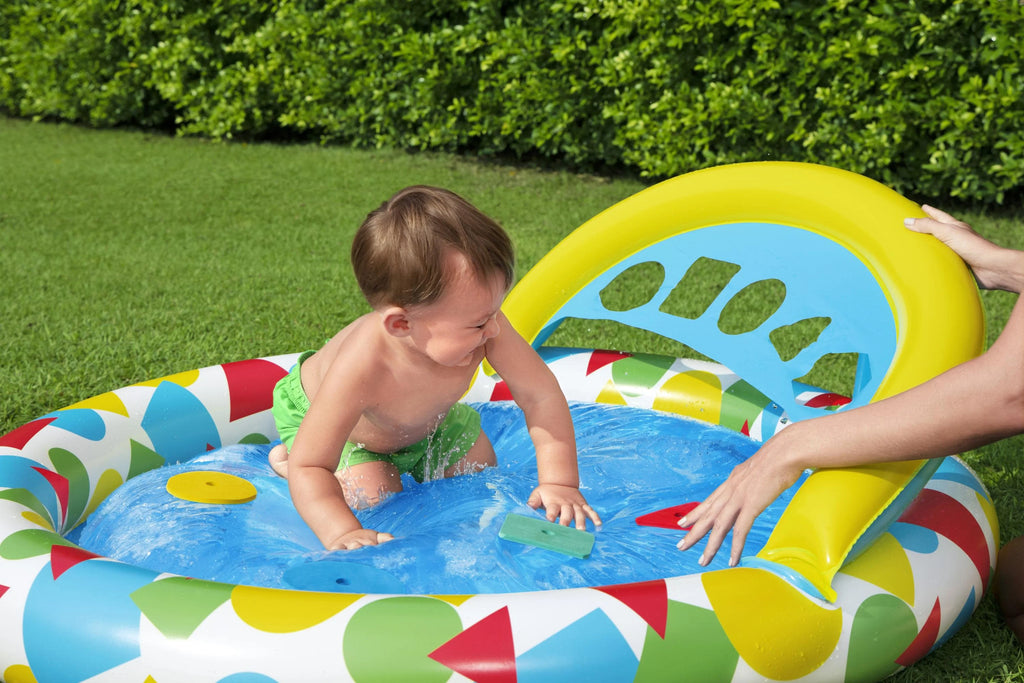 Inflatable Kiddie Pool 47” x 46” x 18” I744424