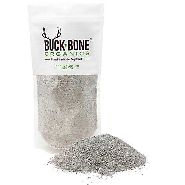 Ground Wild Elk and Deer Antler Powder for Dogs J9595