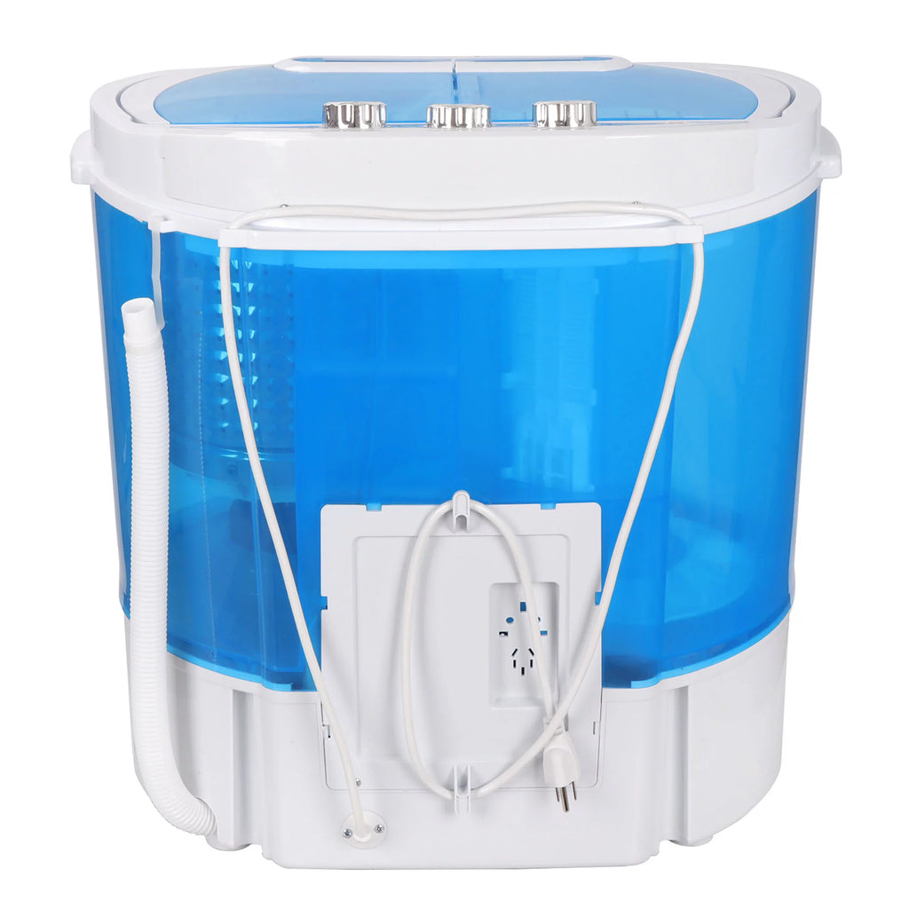 Portable Compact 10lbs Washer Blue White J5135