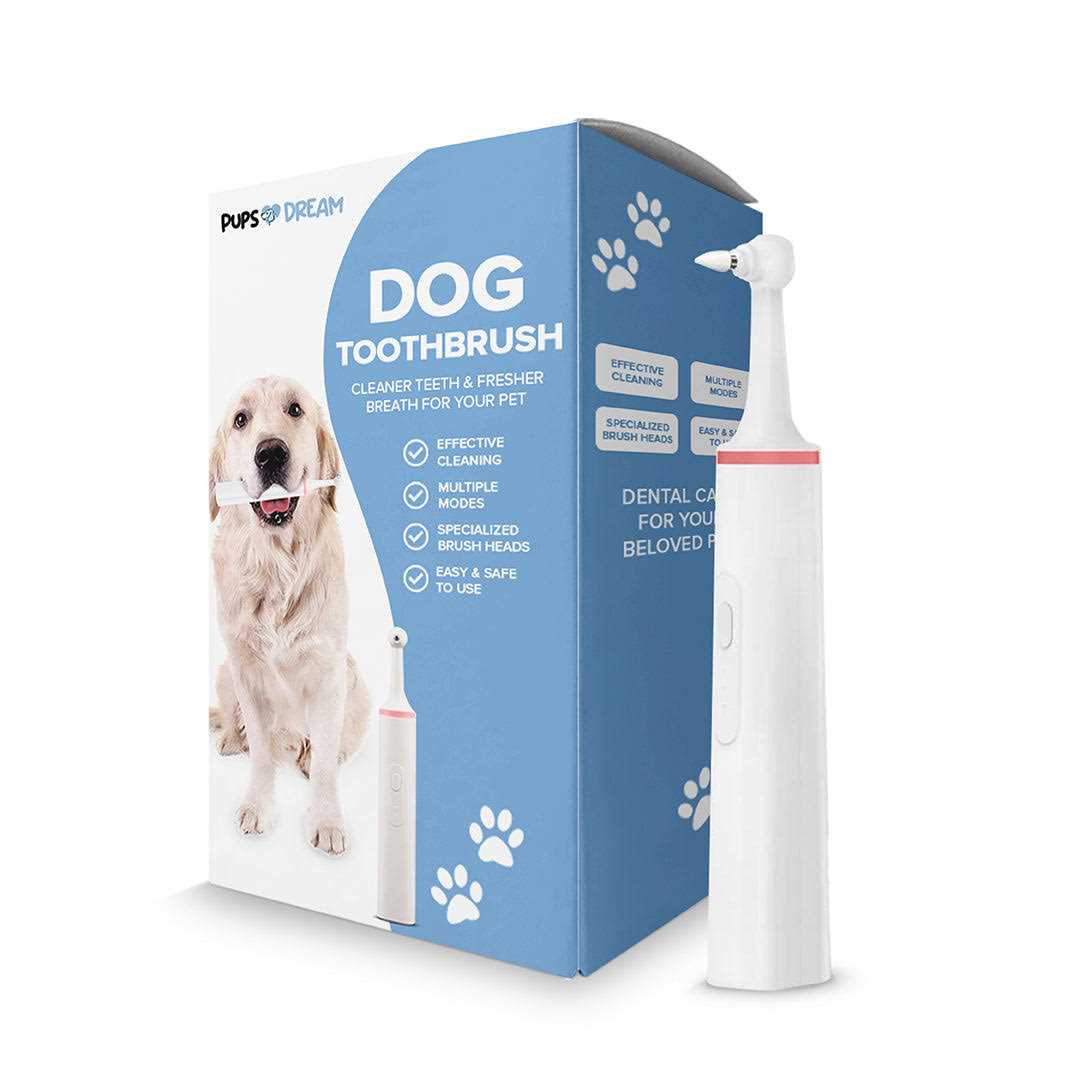 Electric Toothbrush for Dogs with Brush Heads N2833
