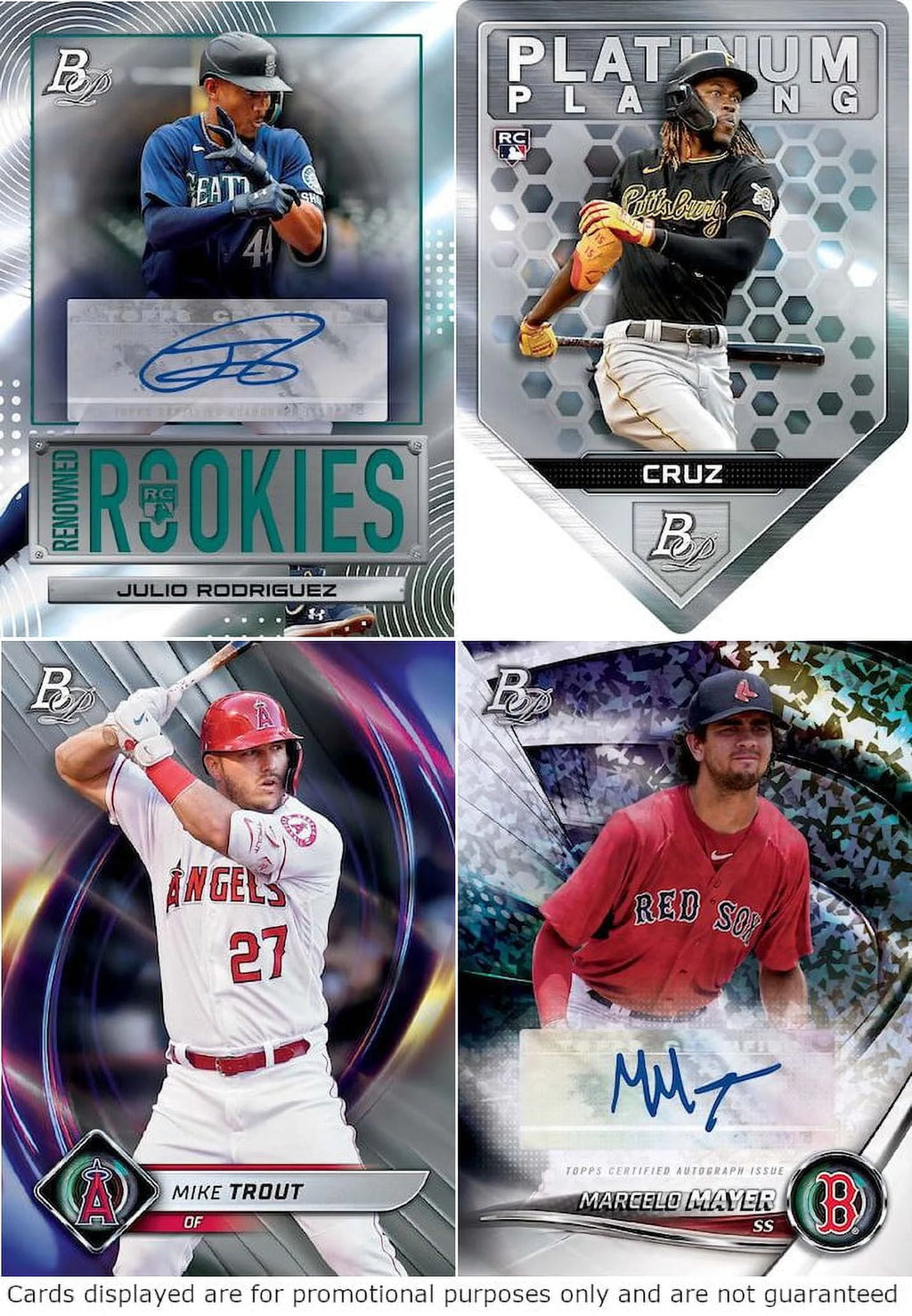 Bowman Platinum Baseball Trading Cards Blaster Box A54418