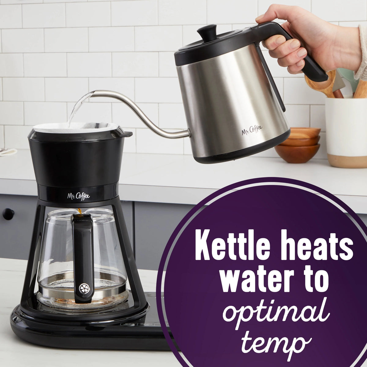 Black Pour Over Coffee Maker J622