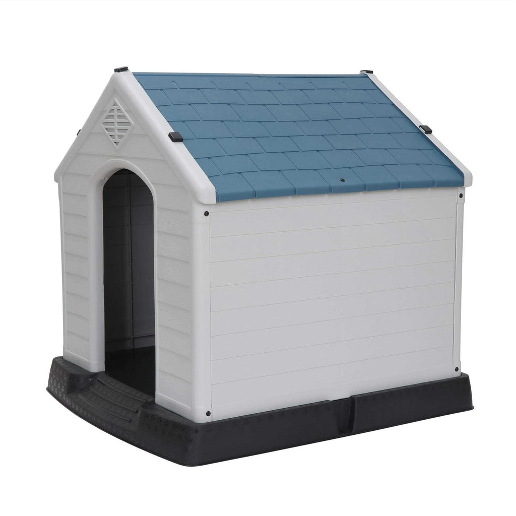 Plastic Waterproof Dog Kennel with Air Vents E701121