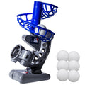 Kids Baseball Pitching Machine Height Adjustable 6 Plastic Balls U67936