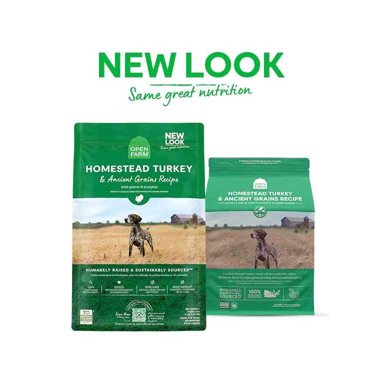 Homestead Turkey Ancient Grains Dry Dog Food O6177