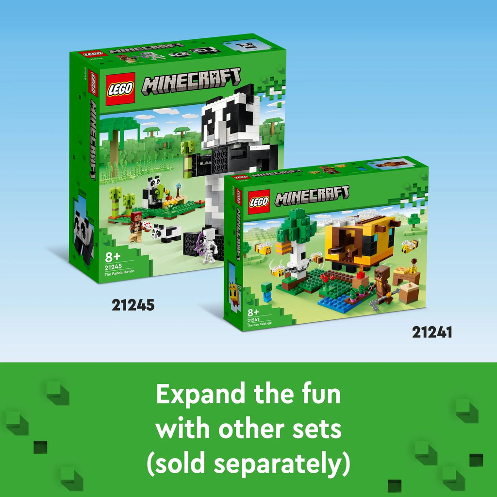 Minecraft Building Set with Buildable House and Animal Figures F9141