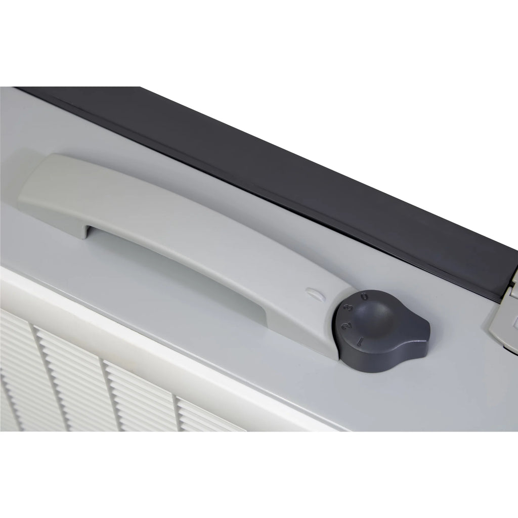 White 3-Speed 2-in-1 Box Fan and Air Purifier A534