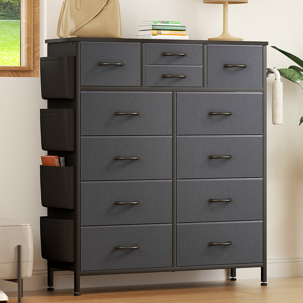 12 Drawer Fabric Dresser G90418