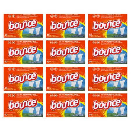Outdoor Fresh Dryer Sheets Fabric Softener 40 Sheets 12-Pack Z226815